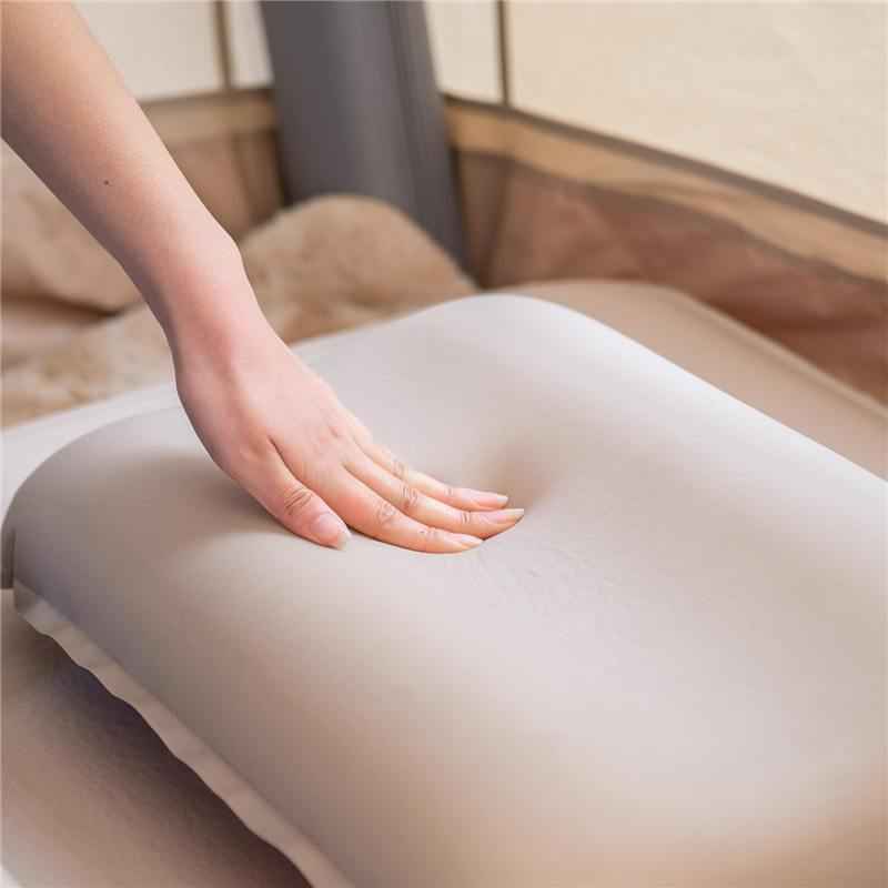 3D Hybrid Foam-Inflatable Camping Pillow