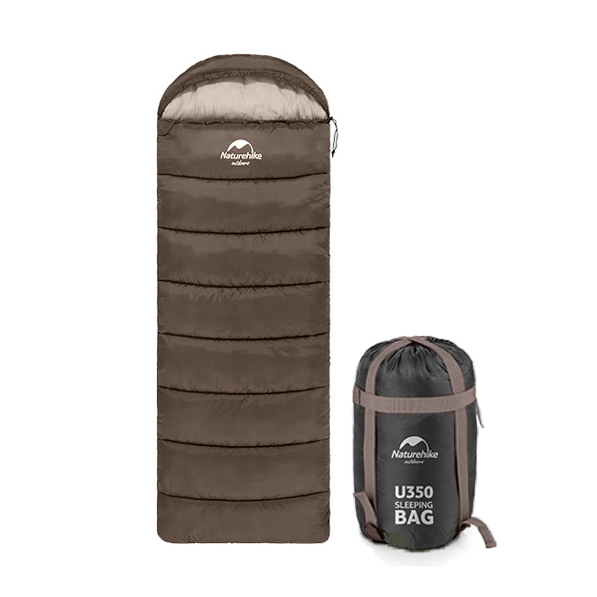 Solora™ U350S Hooded Synthetic Sleeping Bag 26.6°F / -3°C
