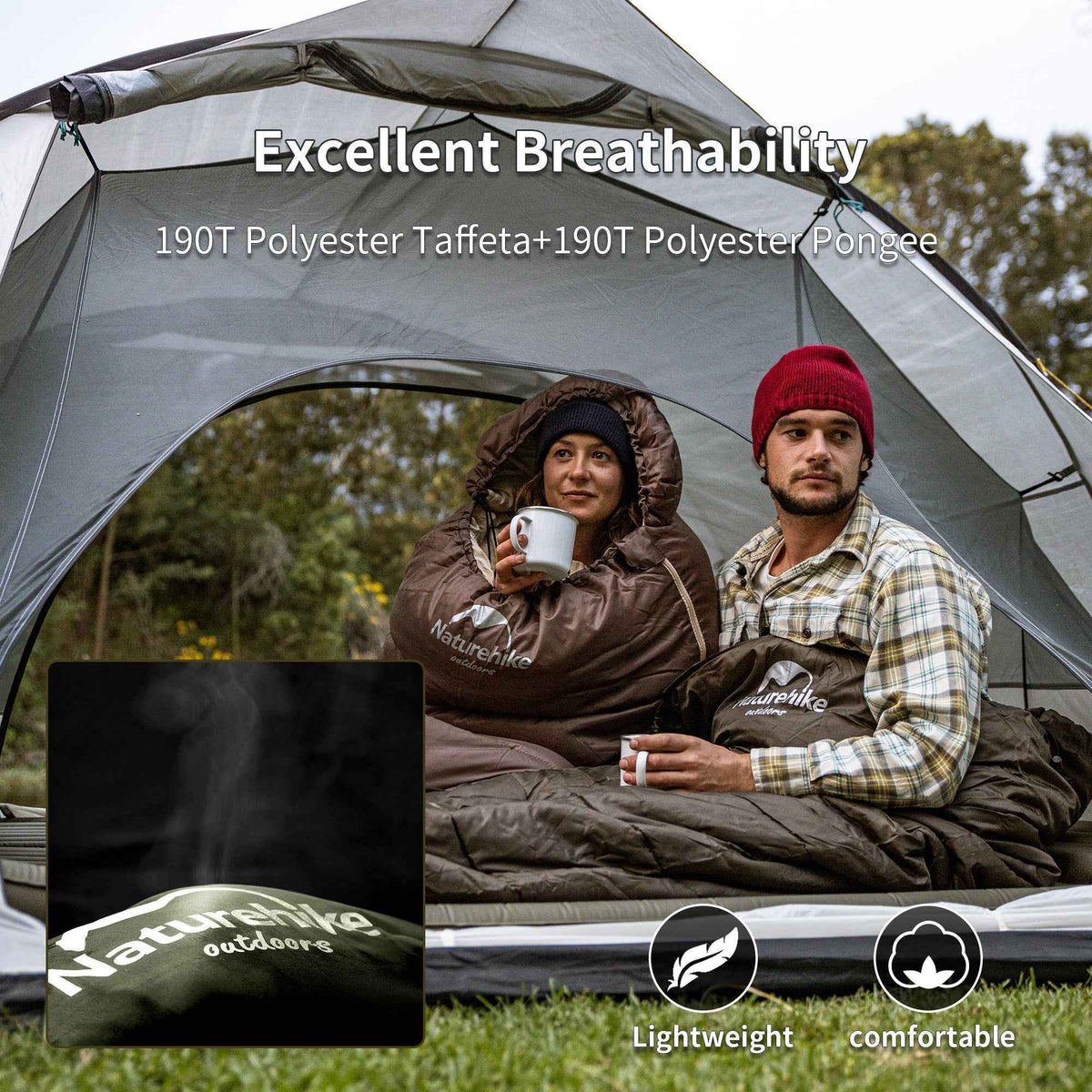 Solora™ U250S Hooded Synthetic Sleeping Bag 32°F / 0°C