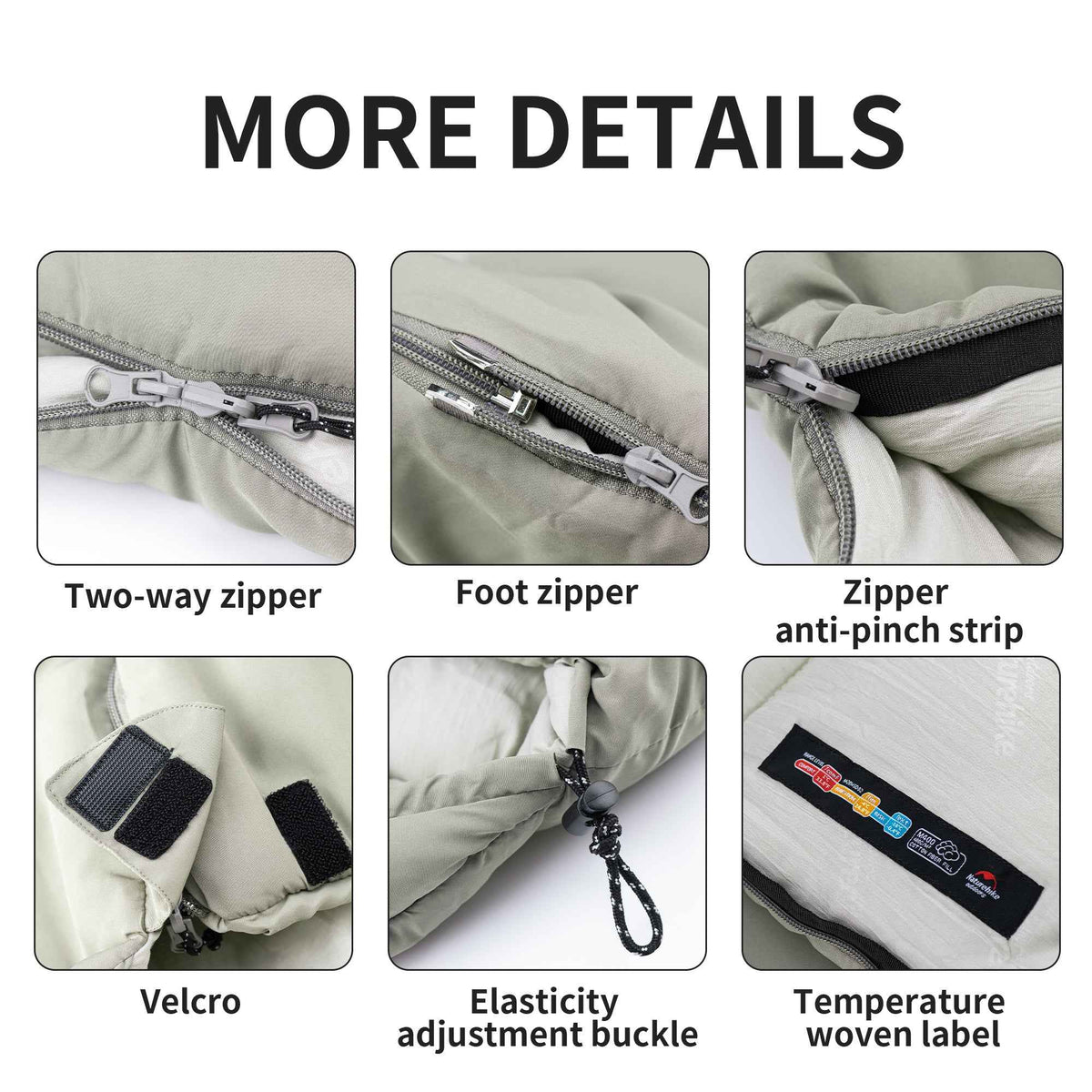 SunTherm™ M400 Synthetic Sleeping Bag 34°F / 1°C