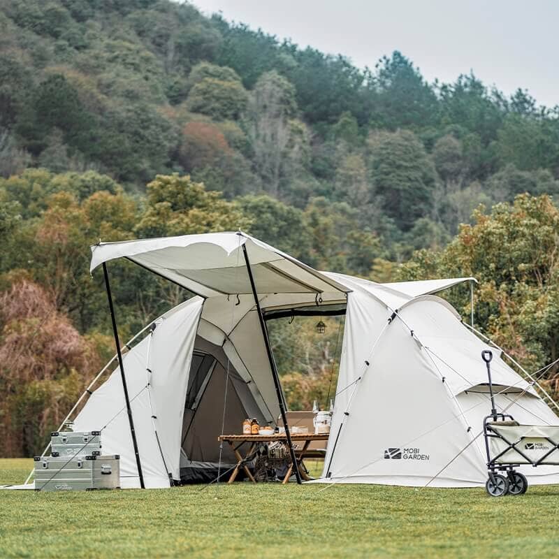 (Rental) MOBI GARDEN Aristocratic 4 Multi-room Tent